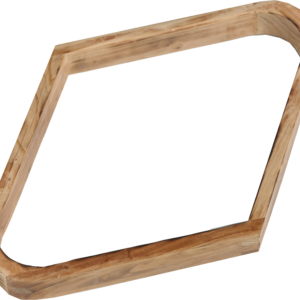 Wooden Diamond Rack - Rustic Wooden Diamond Rack - Rustic
